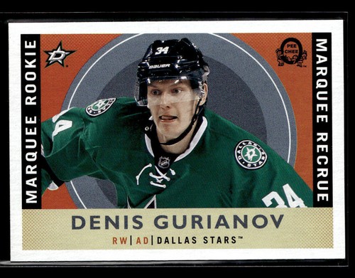 Upper Deck 2017-18 Denis Gurianov Young Guns Rookie Card #208 - Hockey Trading Card