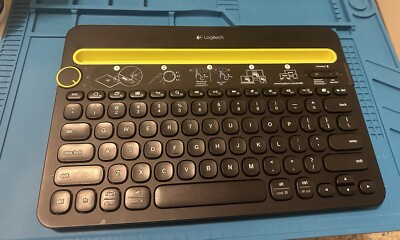 Logitech K480 Wireless Bluetooth Multidevice Keyboard PC MAC Android iOS- Black