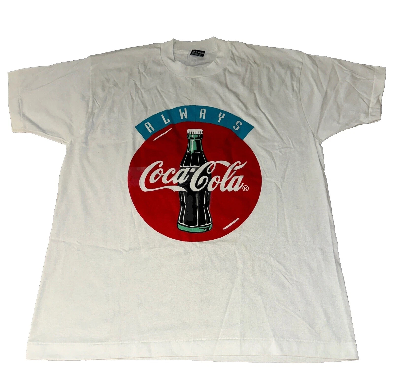 Coca-Cola White Size XL Shirts for Men