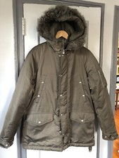 NWT AllSAINTS TARLING PAKA MEN'S  2 JACKETS IN 1 Sz S GRENN ARMY