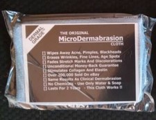 The Original MicroDermabrasion Cloth - Remember These - Acne Blackheads Wrinkles