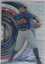 2017 Kevin Maitan Bowman High Tek ROOKIE AUTO - KM Atlanta Braves RC