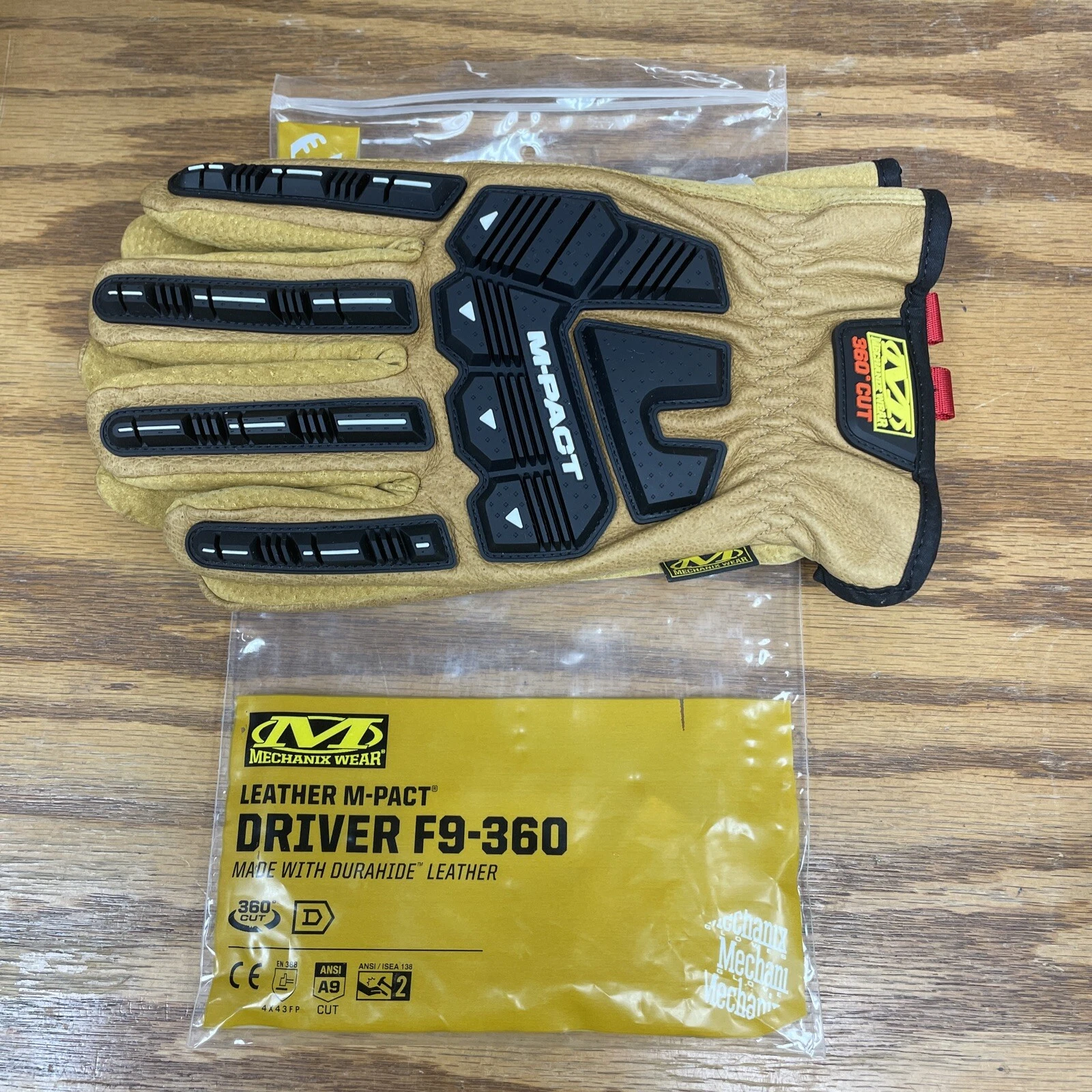 Mechanix Gloves F9-360 Driver - Waterproof Insulated Impact Gloves Size XXL