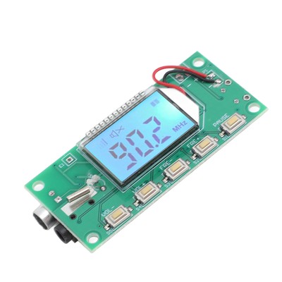 DSP PLL FM Transmitter Board Digital Frequency Modulation Module Accessory.