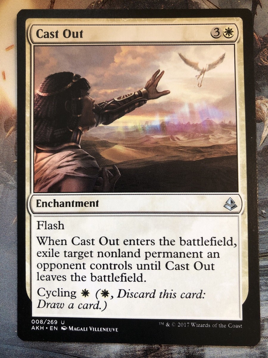 1x Cast Out Amonkhet LP MTG Magic the Gathering x1 MKE | eBay
