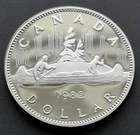 1982 Canada Nickel Dollar — photo from another recent sale