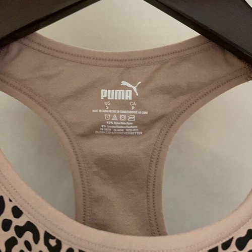 🌼 Puma 🌼 Pequeño 🌼 Sujetador sin costuras de soporte bajo deportivo elástico activo Top nuevo con etiquetas auténtico 🌼 - Imagen 4 de 7