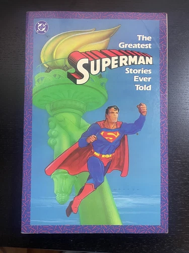 Vintage 1987 The Greatest Superman Stories Ever Told ~ Paperback