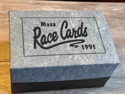 1991 Maxx - 1990 NASCAR Auto Race Racing Card Cards Dale Earnhardt Richard Perry
