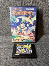 The Flintstones Sega Genesis Video Game Taito 1992 CIB No Manual