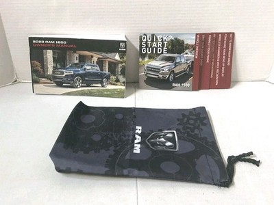 2023 RAM 1500 OWNERS MANUAL OPERATORS USER GUIDE BOOK  WITH CASE OEM 