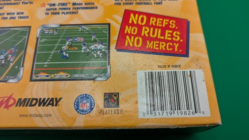 NFL Blitz 2000: Nintendo 64 N64 Embalaje Original Caja y Manual SIN JUEGO - Imagen 15 de 17