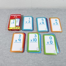 Multiplication Flash Cards 0-12 Flash Cards Elementary Grade Math for Ages 8 