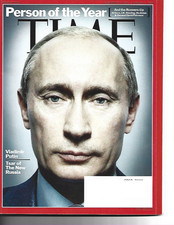 TIME MAGAZINE VLADIMIR PUTIN TSAR PERSON OF THE YEAR  DEC 31, 2007-JAN 7, 2008