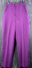 Vintage Women's Purple High-Waisted Trousers