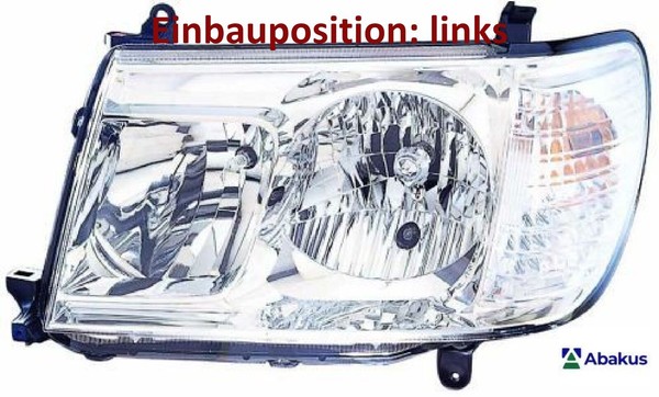 Abakus 212-11H9R-LD-EM Hauptscheinwerfer Rechts Scheinwerfer FüR Toyota-image