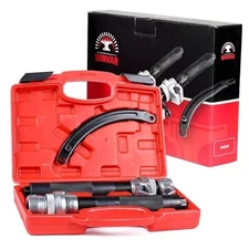 Heavy Duty Coil Spring Compressor Tool – Ultra Rugged Macpherson Strut Remover 