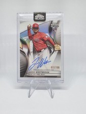 2025 Topps Chrome Black Jamie Westbrook RC Refractor Auto /199 Red Sox #CBA-JWE