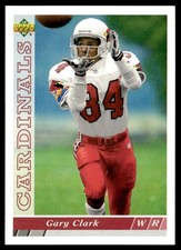 1993 Upper Deck Gary Clark Phoenix Cardinals #492