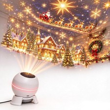 Magical Christmas Projection Night Light - Usb Christmas Projector Indoor