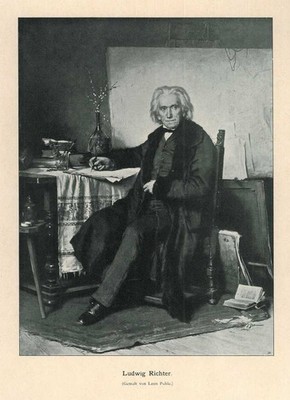 Portrait of Adrian Ludwig Richter