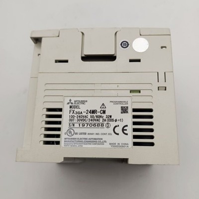 Gebraucht Mitsubishi FX3GA-24MR-CM speicherprogrammierbare Steuerung