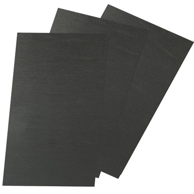 3 x Eisenfolie Selbstklebend Schwarz Ferrofolie Hafgrund für Magnete DIN A4