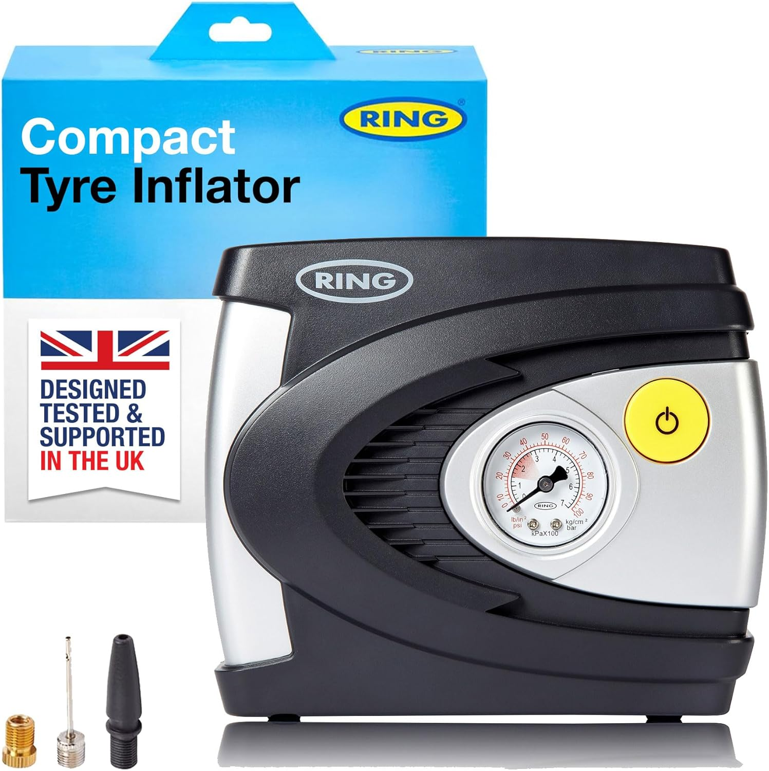 RING TYREINFLATE Tyre Inflator Air Compressor