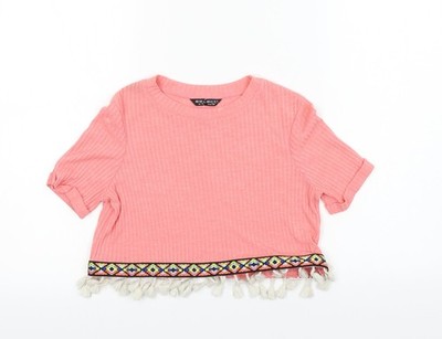 Select Damen rosa Basic T-Shirt Größe 6