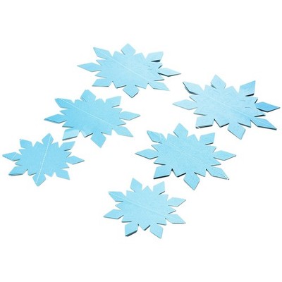 6 St��ck 20 cm 3 verschiedene Gr??en Weihnachten 3D Schneeflocke Deckendeko Wi