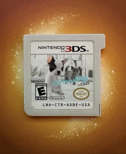 Nintendogs + Cats French Bulldog 2011 Nintendo 3DS Cartridge Only