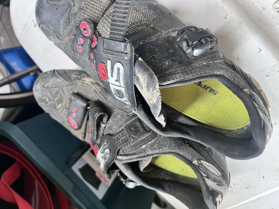 Sidi Cycling Shoes with Straps and Superfeet Insoles - Изображение 4 из 4