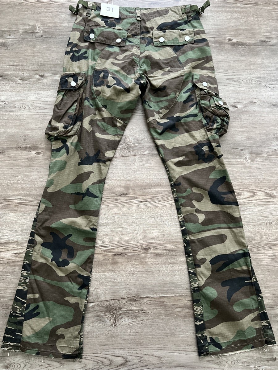 パンツ camo pattern bondage cargo flare pants BONDAGE PANT CAMO | Parallel