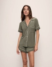 Eberjey Gisele Relaxed Short Pj Set Size Medium
