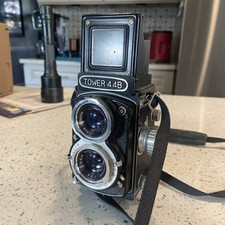 Tower 44B Camera w/Kinnokor 6cm f3.5 antique vintage