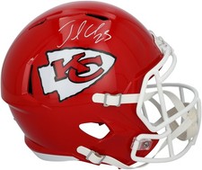 Jamaal Charles Kansas City Chiefs Autographed Riddell Speed Replica Helmet