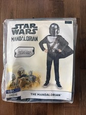New STAR WARS THE MANDALORIAN KIDS COSTUME SIZE Small 6/7 by Jazwares Play