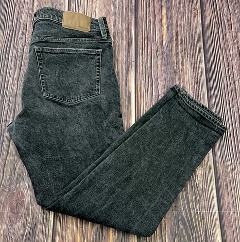 Madewell Jeans Dark Gray Relaxed Taper Mens Size 32x32 (Actual 32x29)