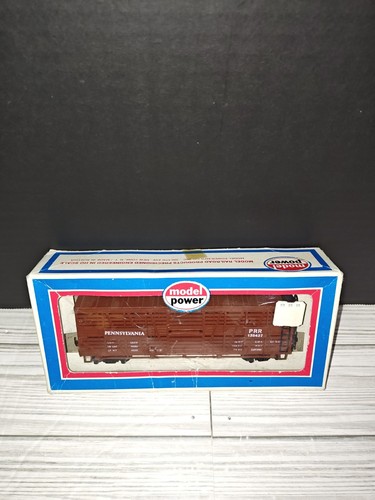 Modelo Power Escala HO Pennsylvania PRR 135427 Caja de Ganado Marrón Tren Vagón Austria | Zustand: Used