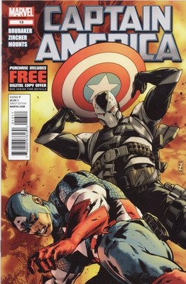 CAPTAIN AMERICA vol. 6 #13 (2012) Ed Brubaker - Sharon Carter - SHIELD - New