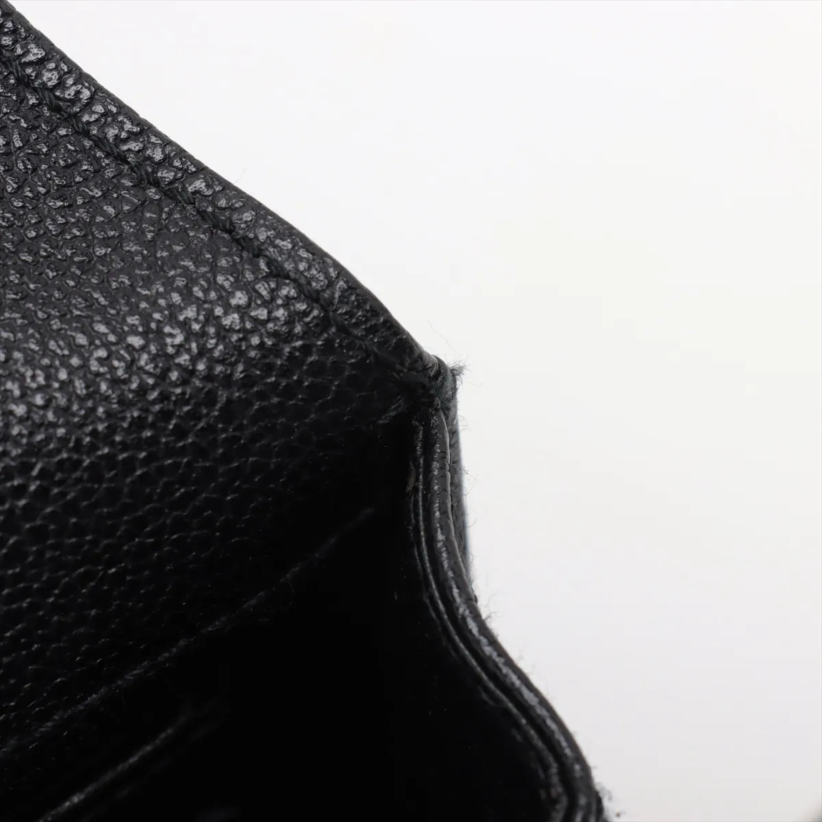 Chanel Logo Leather Shoulder bag Black Black Metal Fittings 5XXXXXX thumbnail 10