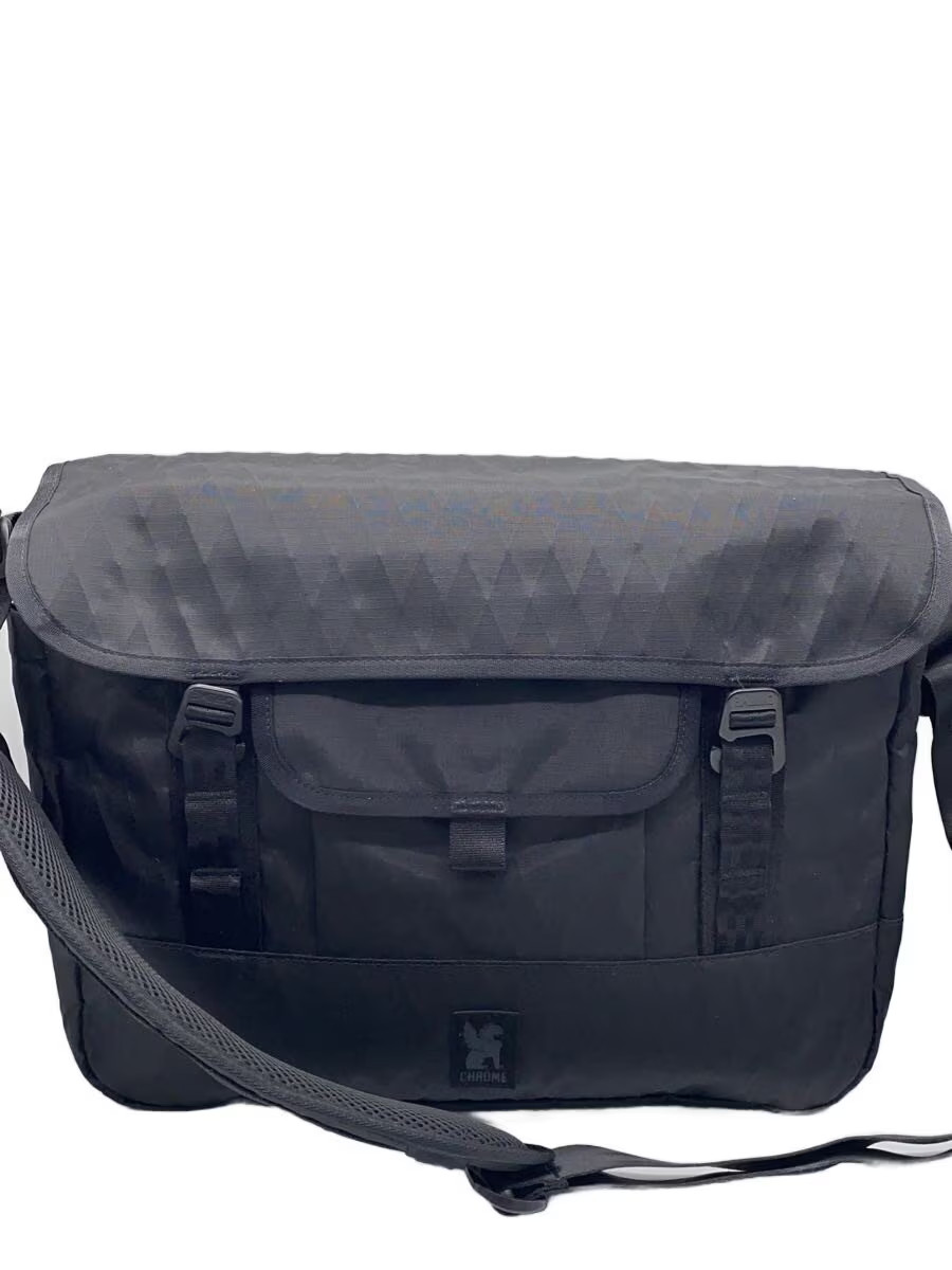 CHROME Shoulder Bag, Polyester, Black, Solid Colo… - image 1
