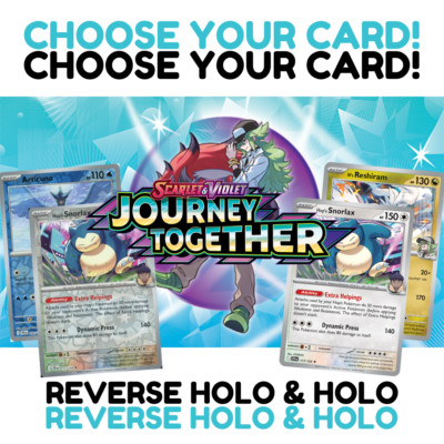 Pokemon SV - Journey Together Holo/Rev Holo - Choose Your Card!