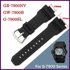 G7900 Watch Band for G-7900SL GW-7900B GR-7900NV Rubber Strap Replacement