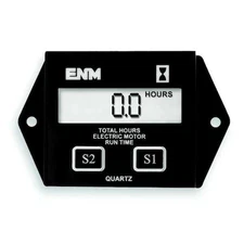 Enm Mt101r Ac/Dc Electric Motor Hour Meter, 5 Digit