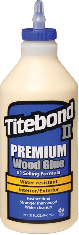 Franklin International 5005 Titebond II Premium Wood Glue, 32-Ounce Bottle