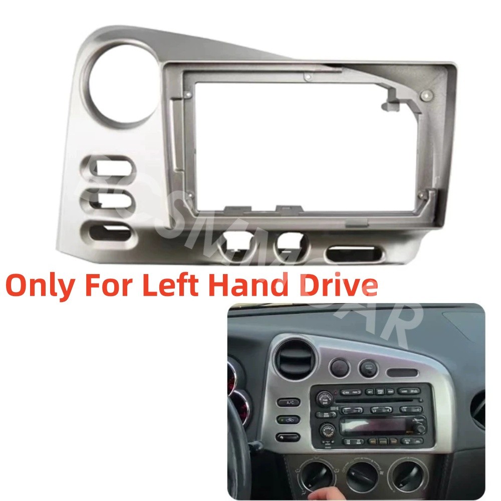 Fit For Toyota Matrix 2003-2004 LHD 9in Car Radio Stereo Fascia Frame Panel Trim