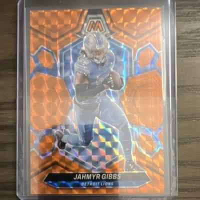 Panini 2024 Mosaic Jahmyr Gibbs Lions Orange Mosaic Prizm #73 /199