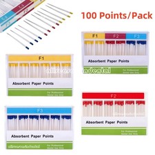 Dental Absorbent Paper Points F1 F2 F3 Root Canal Endodontic Obturating Point