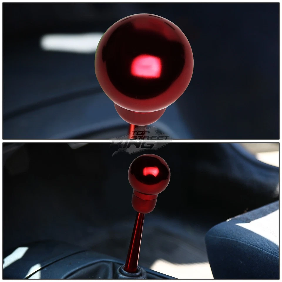 M8/M10/M12 UNIVERSAL BILLET ALUMINIO CARRERAS MANUAL PALANCA DE CAMBIOS CORTA ROJO Foto 3 de 4